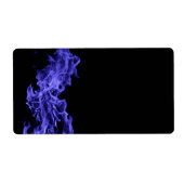 Blauwe vlam etiket (Voorkant)