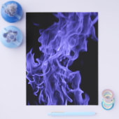 Blauwe vlam flyer (Enkel)