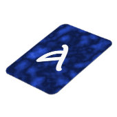 Blauwe vlam magneet (Linkerzijde)