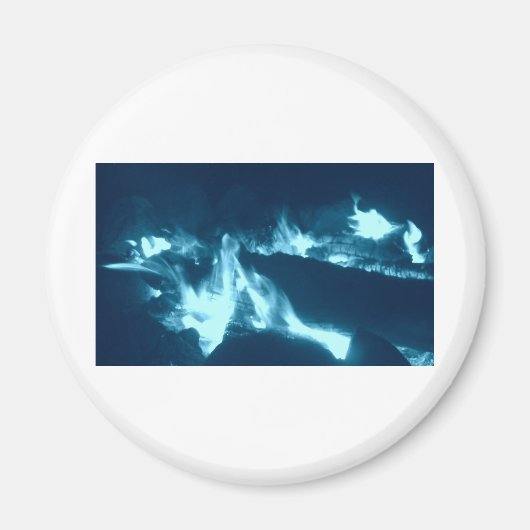 Blauwe vlam magneet (Voorkant)