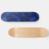 Blauwe vlam skateboard (Horizontaal)