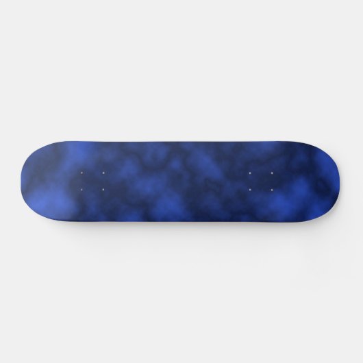 Blauwe vlam skateboard (Horizontaal)