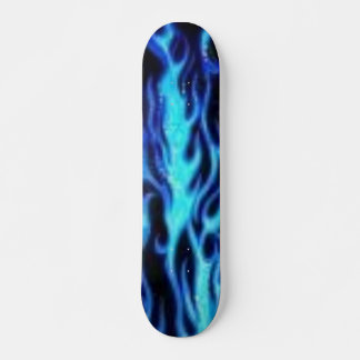 blauwe vlam skateboard