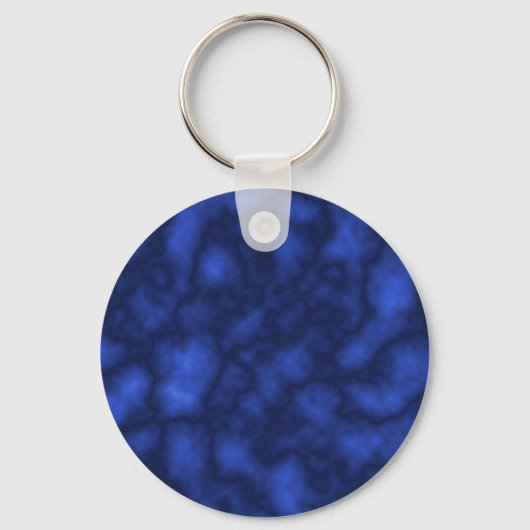 Blauwe vlam sleutelhanger (Voorkant)
