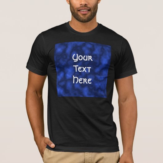 Blauwe vlam t-shirt (Voorkant)