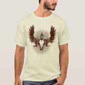 Blauwe vlam t-shirt (Voorkant)