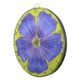 Blauwe vlas #1 dartbord (Voorkant Rechts)