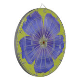 Blauwe vlas #1 dartbord (Voorkant Links)