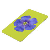 Blauwe vlas #1 magneet (Linkerzijde)