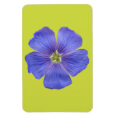 Blauwe vlas #1 magneet (Verticaal)