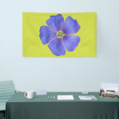 Blauwe vlas #1 spandoek (Beurs)