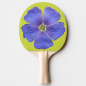 Blauwe vlas #1 tafeltennisbatje (Achterkant)