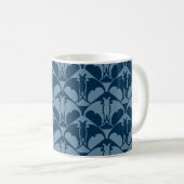 Blauwe Vleermuis Koffiemok (Voorkant rechts)