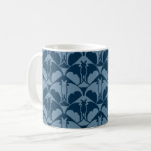 Blauwe Vleermuis Koffiemok