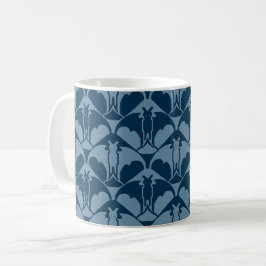 Blauwe Vleermuis Koffiemok