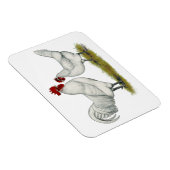 Blauwe vleeskuikens magneet (Rechterzijde)