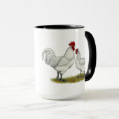 Blauwe vleeskuikens mok (Voorkant rechts)