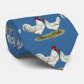 Blauwe vleeskuikens stropdas (Opgerold)