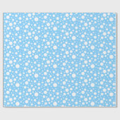 Blauwe vlekken inpakpapier (Vlak)