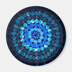 Blauwe vlekken, magneet