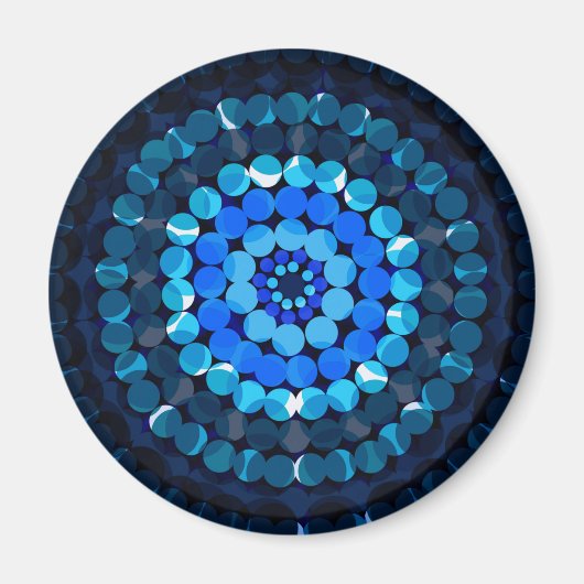 Blauwe vlekken, magneet (Voorkant)