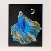 Blauwe vlekvis legpuzzel (Verticaal)