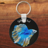 Blauwe vlekvis sleutelhanger (Voorkant)