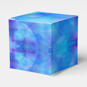 Blauwe vleugels bedankdoosjes