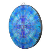 Blauwe vleugels dartbord (Voorkant Rechts)