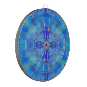 Blauwe vleugels dartbord