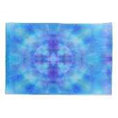 Blauwe vleugels kussensloop (Achterkant-Links)