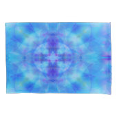 Blauwe vleugels kussensloop (Voorkant-Links)