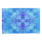 Blauwe vleugels kussensloop (Voorkant-Rechts)