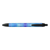 Blauwe vleugels zwarte inkt pen (Achterkant)