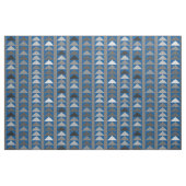 Blauwe "Vliegende Ganzen" Patchwork-look Stof (Yard (91,4 cm))