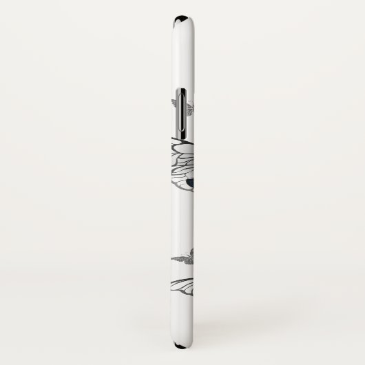 Blauwe Vliegende Vlinders Morpho Case-Mate iPhone Case (Achterkant / rechts)