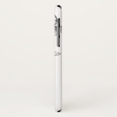 Blauwe Vliegende Vlinders Morpho Case-Mate iPhone Case (Achterkant/links)