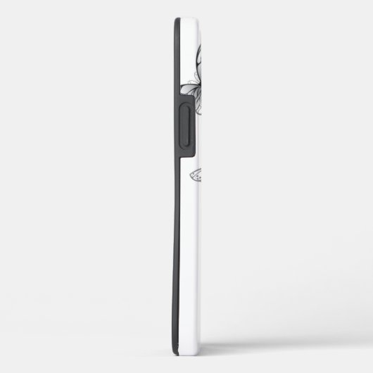 Blauwe Vliegende Vlinders Morpho Case-Mate iPhone Case (Achterkant / Rechts)