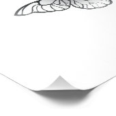 Blauwe Vliegende Vlinders Morpho Foto Afdruk (Hoek)