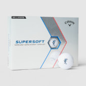 Blauwe Vliegende Vlinders Morpho Golfballen (Verpakking)