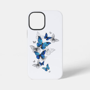 Blauwe Vliegende Vlinders Morpho iPhone 12 Mini Hoesje