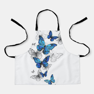 Blauwe Vliegende Vlinders Morpho Schort