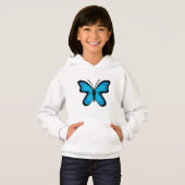 Blauwe vlinder (Voorkant volledig)
