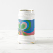 Blauwe vlinder bierpul (Center)