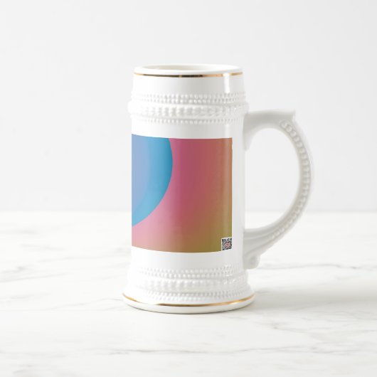 Blauwe vlinder bierpul (Rechts)