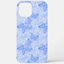 Blauwe vlinder Case-Mate iPhone case