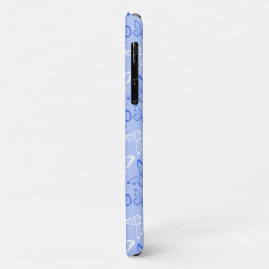 Blauwe Vlinder Case-Mate iPhone Case (Achterkant/links)