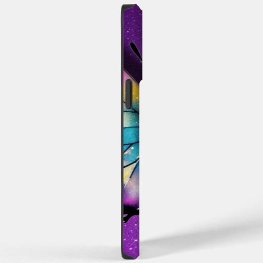 Blauwe vlinder Case-Mate iPhone case (Achterkant / Rechts)