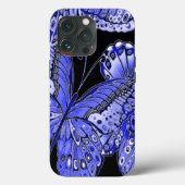 Blauwe vlinder Case-Mate iPhone case (Achterkant)
