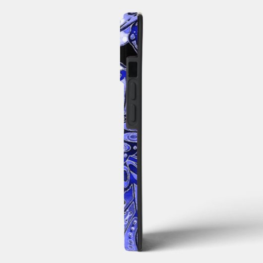 Blauwe vlinder Case-Mate iPhone case (Achterkant / Links)